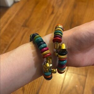 Tropical Beaded Bracelet Set with Bells (2 for $20, 3 for $25)